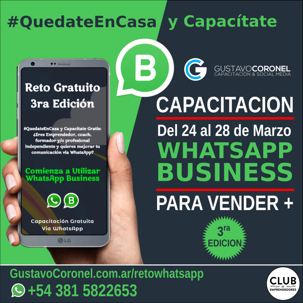 Reto WhatsApp Business 3ra Edición