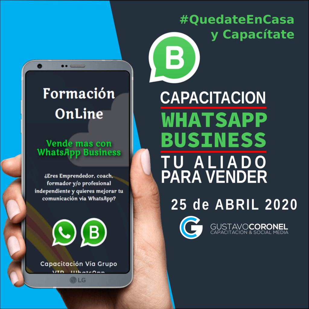 Taller: Whatsapp Business, tu Aliado para vender