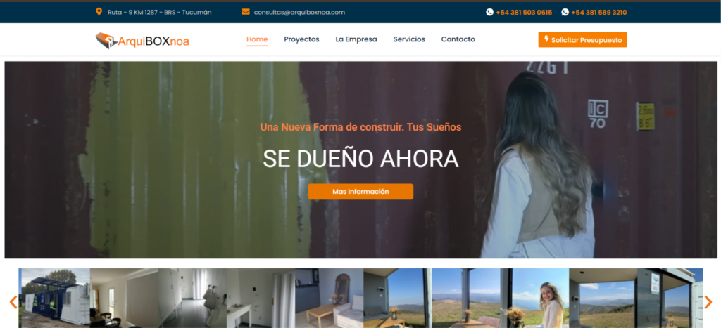 Arquibox NOA – Arquitectura en Contenedores